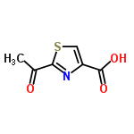5-Thiazolecarboxylic acid, 2-acetyl